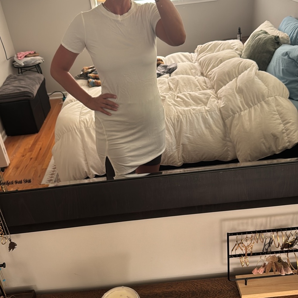 White Mini Dress